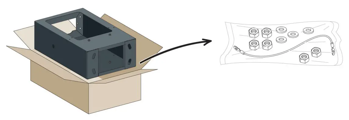 Schneider Electric EVF2S22P44 Evlink PARKING Floor Standing 22KW 2xt2 With Shutter - fig 24