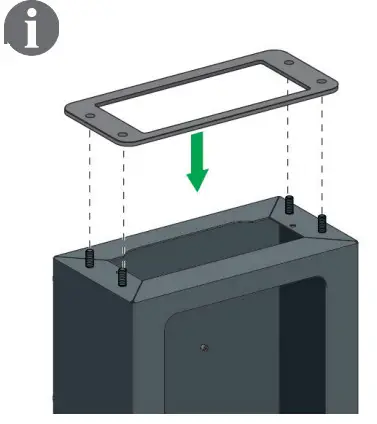 Schneider Electric EVF2S22P44 Evlink PARKING Floor Standing 22KW 2xt2 With Shutter - fig 28