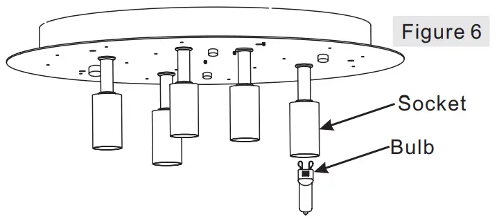 urban ambiance UQL2081 Crystal Flush Mount Ceiling Light-fig8