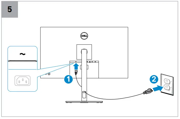 Dell P3221D Monitor - 5