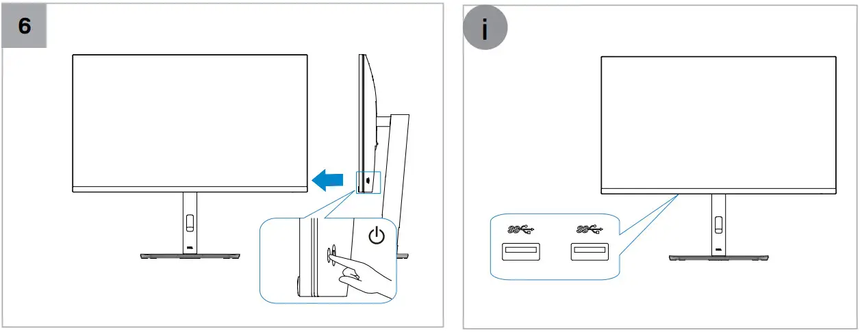Dell P3221D Monitor - 6