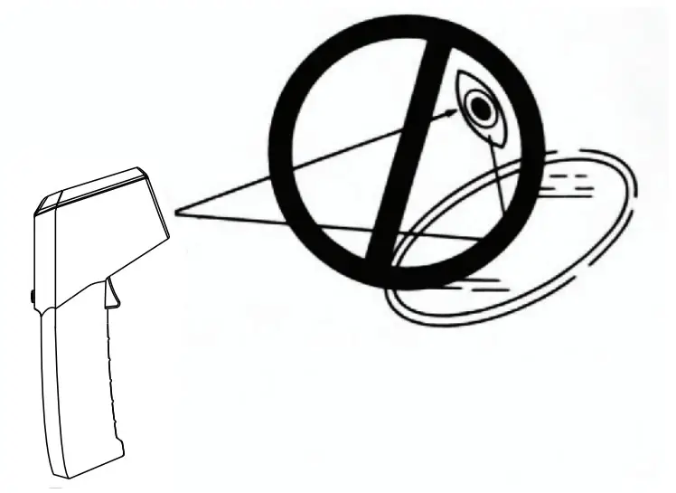 NISBETS DF673 Mini Infrared Thermometer - Maintenance