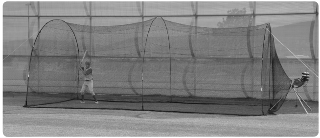 HEATER SPORTS SL129BB Slider 360 Lite Baseball Pitching Machine - Batting Cage