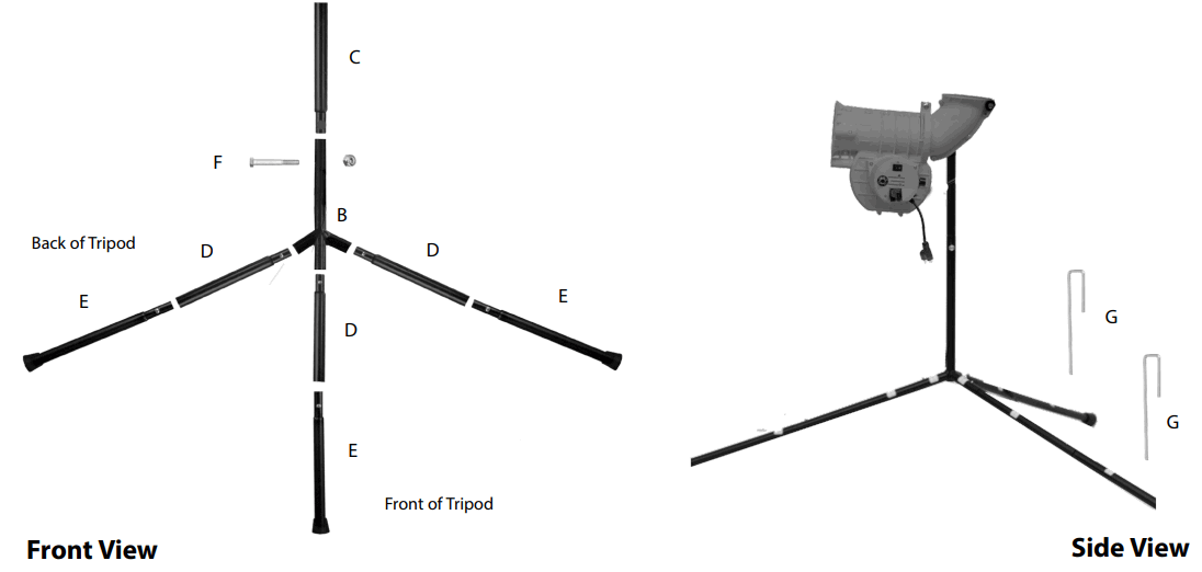 HEATER SPORTS SL129BB Slider 360 Lite Baseball Pitching Machine - fig 1