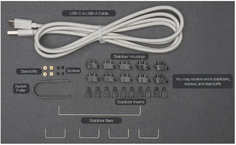 DROP Carina Mechanical Keyboard Kit - fig 1