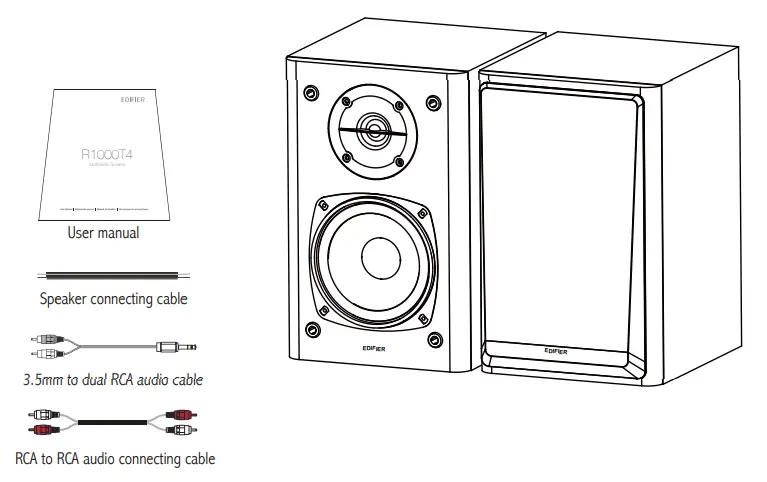 EDIFIER R1000T4 Multimedia Speaker