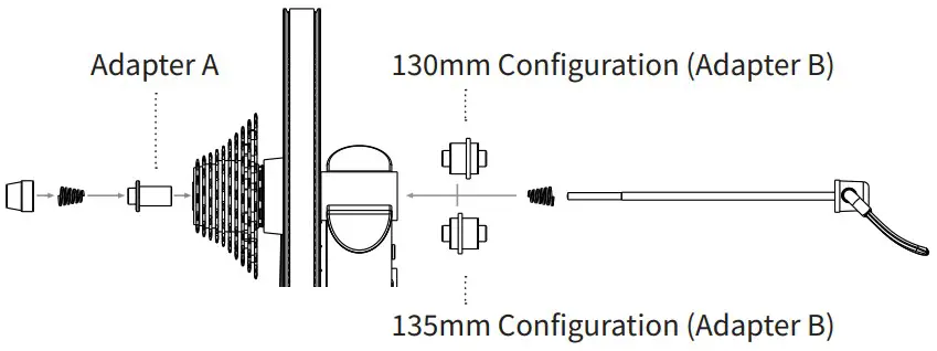 wahoo Kickr Smart Bike Trainer - FOR 130MM