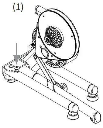 wahoo Kickr Smart Bike Trainer - KICKR SETUP 1