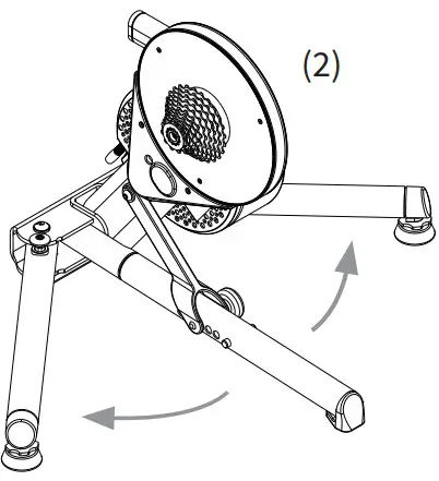 wahoo Kickr Smart Bike Trainer - KICKR SETUP 2