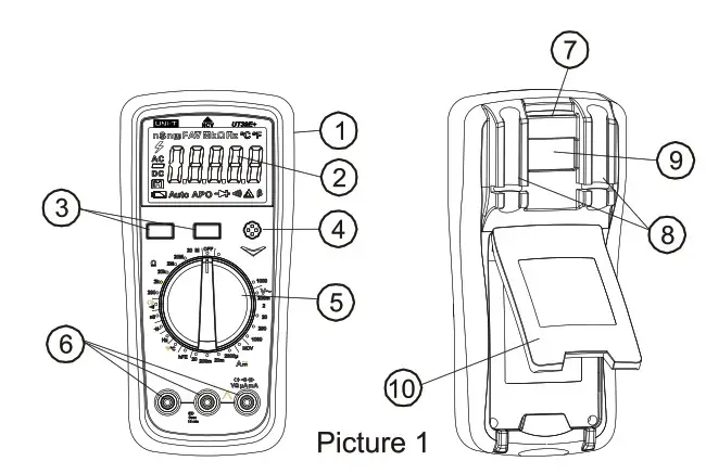 UNI-T UT39E+ Handheld Multimeter