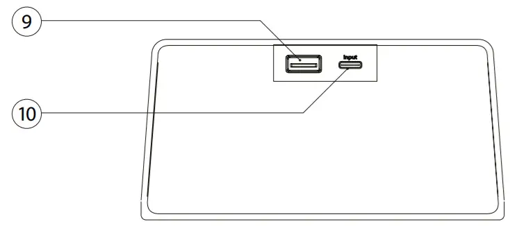 CALIBER HCG 019Qi Alarm clock with dual alarm -FIGURE 3