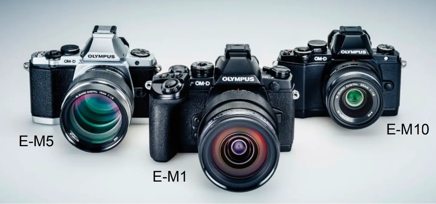 Om-d E-m1 Vs E-m5 Vs E-m10 Features & Sepcs