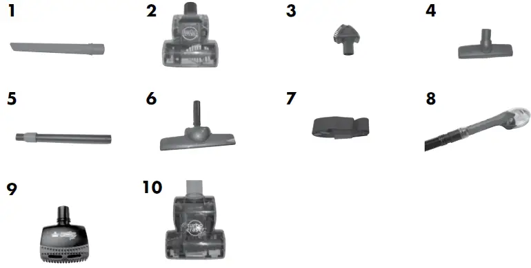 Accessories parts