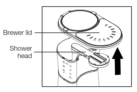 Cleaning the Brewer Lid