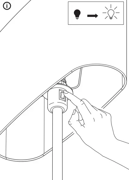 IKEA 104.378.31 Uppvind Floor Lamp with LED Bulb - PAT8