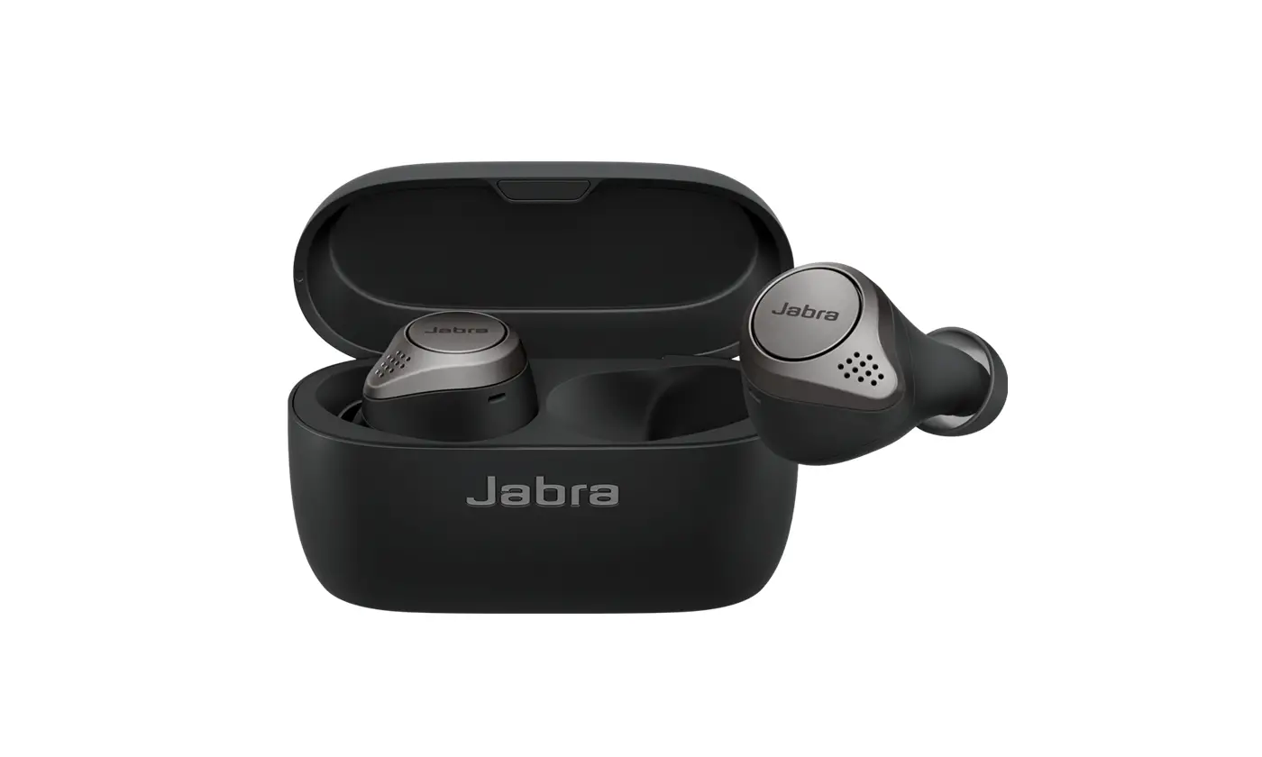Jabra Elite 75t Wireless Charging Titanium Black Earbuds User Manual
