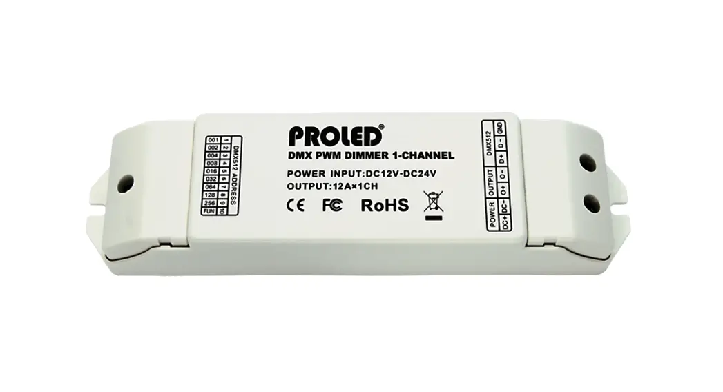 Proled L515092g Dmx Pwm Dimmer 1-channel 2g User Manual