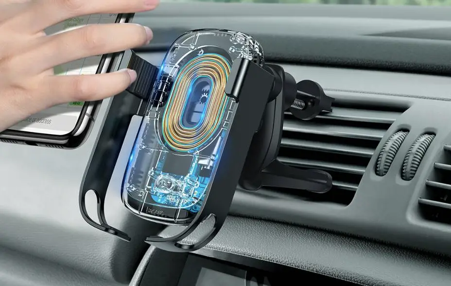 Baseus Wxhw01 Rock Solid Vehicle Mounted Holder Wireless Charger User Manual
