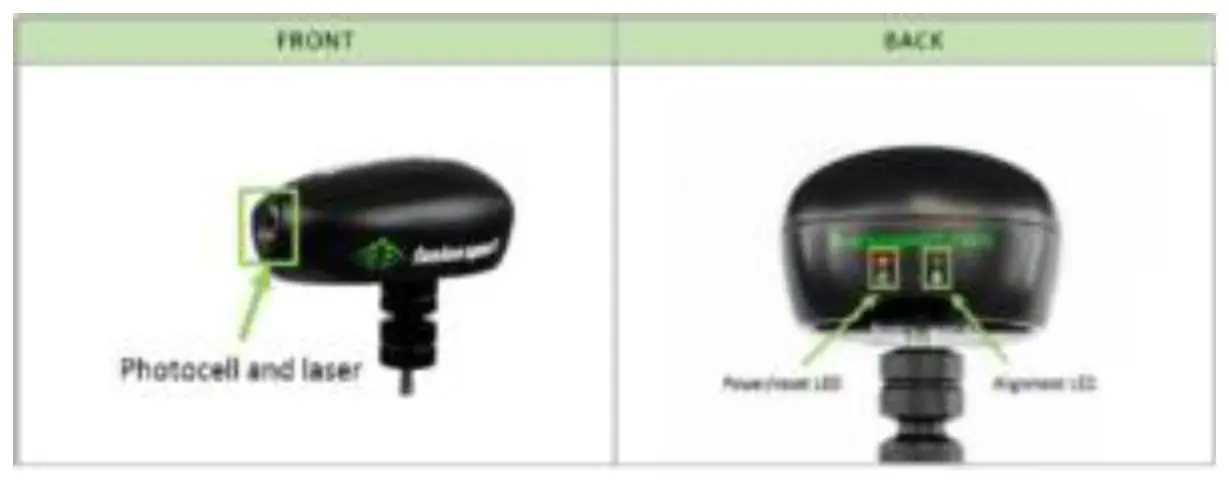 Fusion Sport Proprietary Smartspeed PT Entry Level Timing System - set up and align