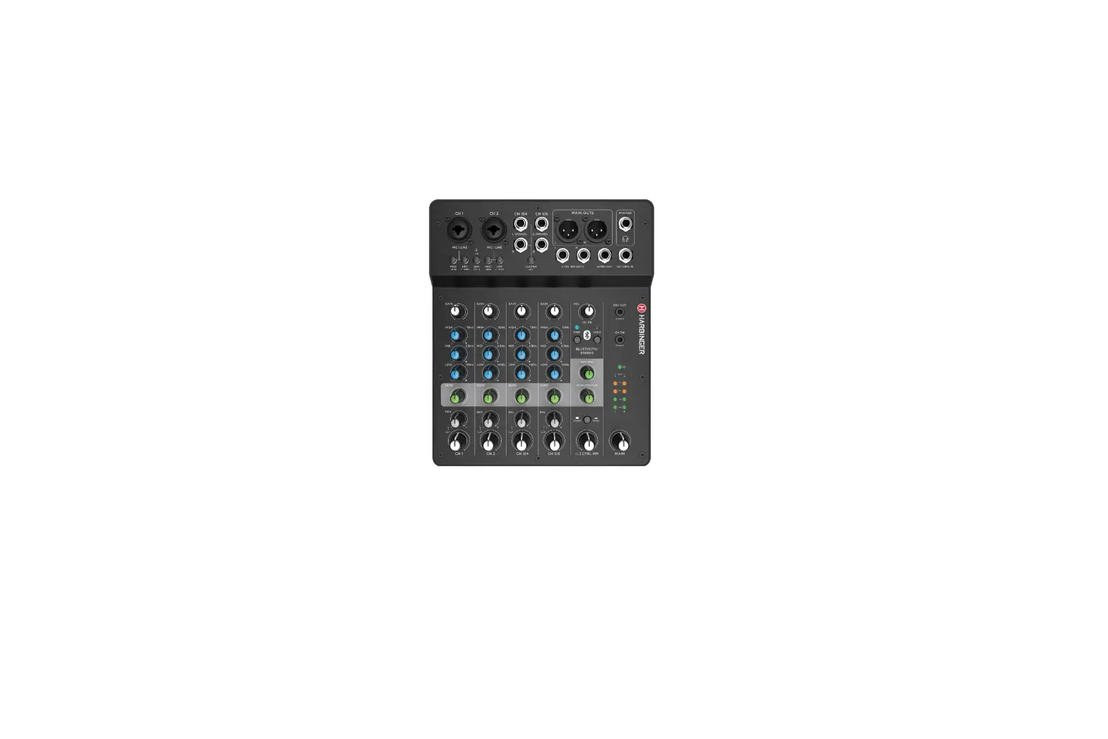 Harbinger Lv8 8-channel Analog Mixer With Bluetooth Owner's Manual Harbinger Lv8 8-channel Analog Mixer With Bluetooth Owner's Manual