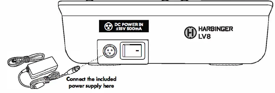 HARBINGER LV8 8-Channel Analog Mixer with Bluetooth fig 3