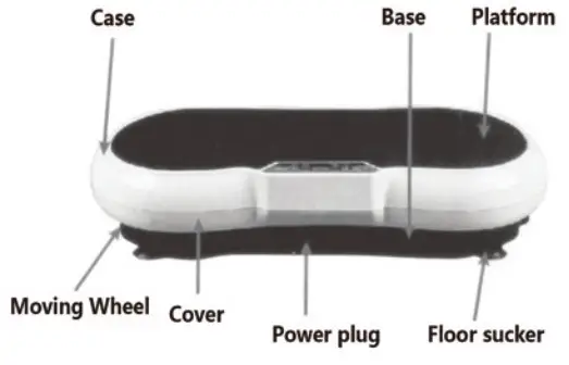 Yongkang Kesidi Industry Trade TH 0060A Vibration Plate- Component Parts