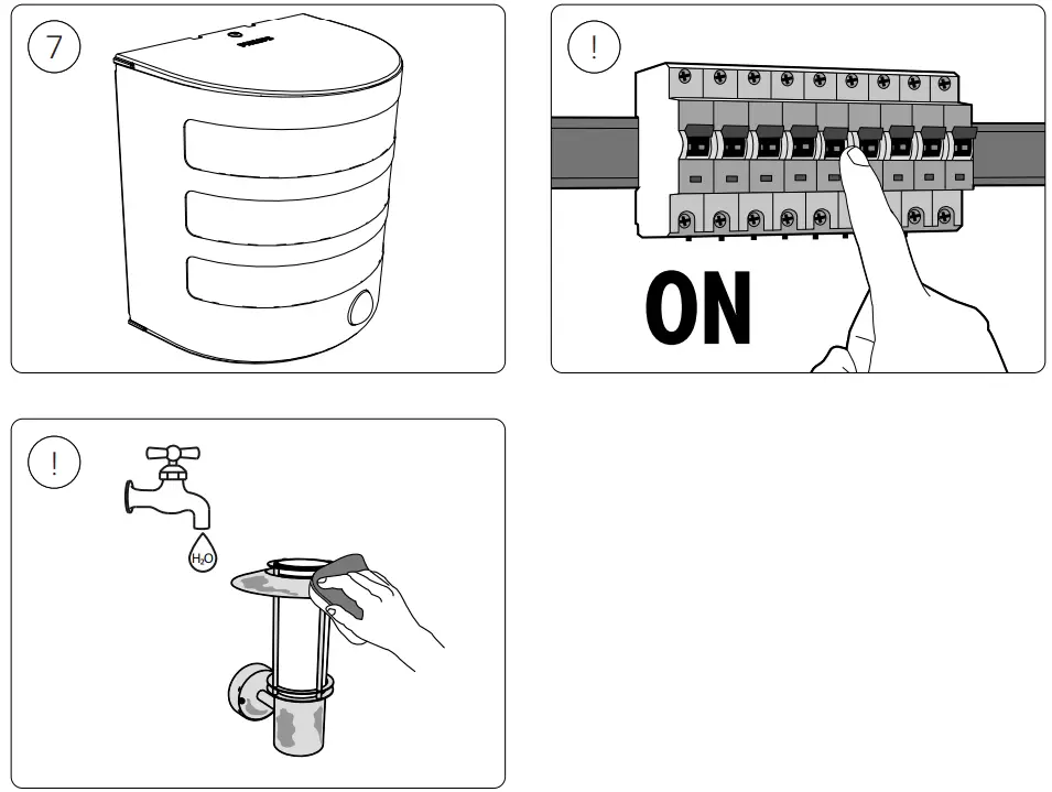 PHILIPS MA 171734710 Calgary Stainless Steel Wall Light-Incl8