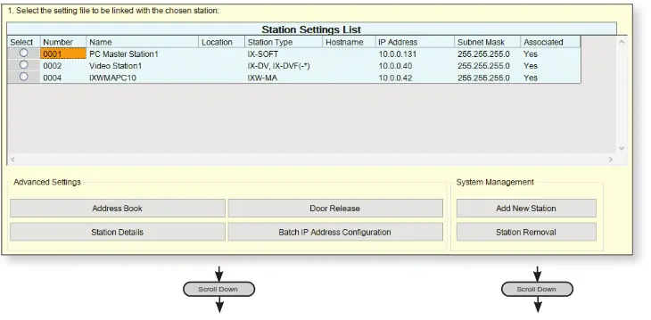 AIPHONE IXW-MA-SOFT IP Video Intercom- Associating IX-SOFT
