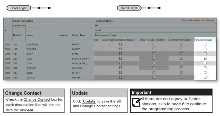 AIPHONE IXW-MA-SOFT IP Video Intercom- Function Settings
