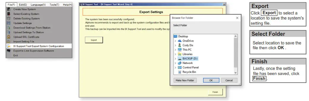 AIPHONE IXW-MA-SOFT IP Video Intercom-System Configuration
