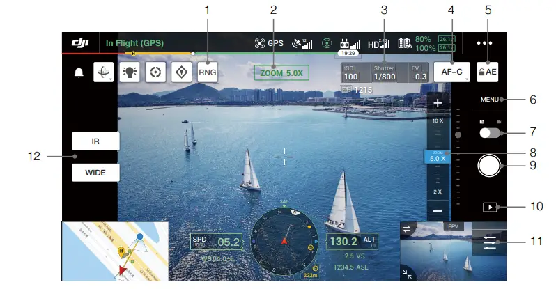 dji Zenmuse H20 Series Thermal Camera Visual Zoom for Matrice fig7