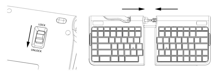 Goldtouch GTP 0044 Go!2 Mobile USB Travel Keyboard - Unfold Your Keyboard 3