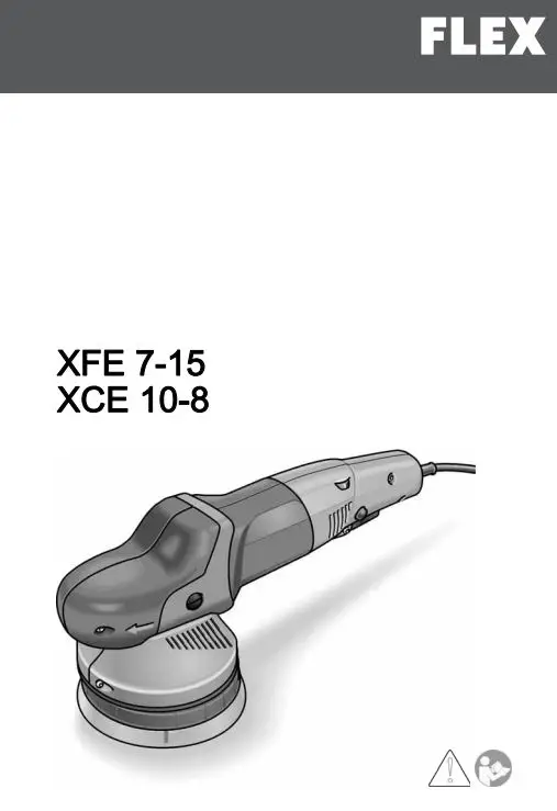 FLEX XFE 7-15 Roto Random Orbit Polisher Instructions