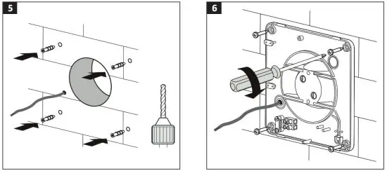 anslut 012895 Bathroom Fan Instruction Manua-Bathroom-