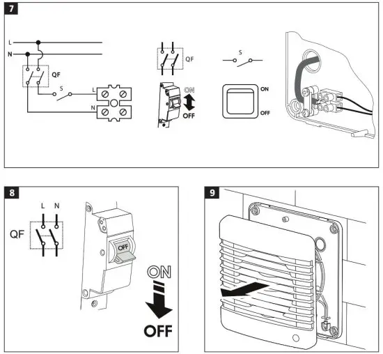 anslut 012895 Bathroom Fan Instruction Manua-Bathroom 7