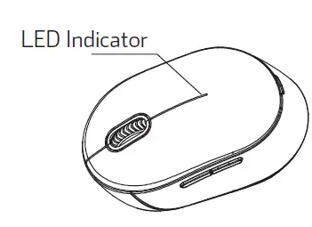 amazon G6Y-B01 5-Button 2.4GHz Wireless Quiet Mouse fig 5