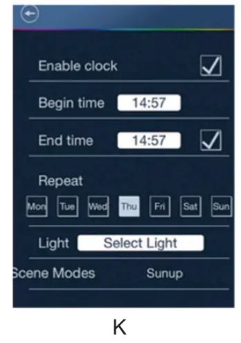 Guangzhou Ovovs Lighting OL2071SRGB RGB LED Light - BLE_Light Operating Instruction 9