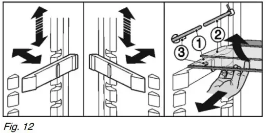 LIEBHERR TB1434 Countertop Fridge - sectioned shelf