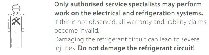 ASTE FINLAND AVO Maxi 200-87 AVO Series Open Front Cooler User Manual - DEFECTS