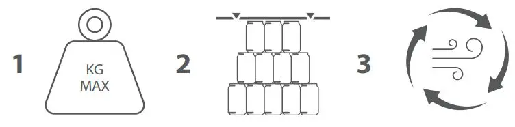 ASTE FINLAND AVO Maxi 200-87 AVO Series Open Front Cooler User Manual - FILLING