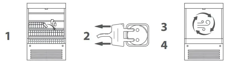 ASTE FINLAND AVO Maxi 200-87 AVO Series Open Front Cooler User Manual - PREPARATION