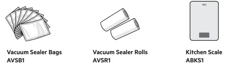 AEG A6-1-6AG Gourmet Vacuum Sealer User Manual - Other Product