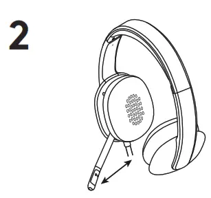 logitech H540 USB Computer Headset - HEADSET FIT 2