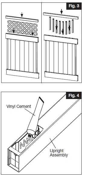 BARRETTE OUTDOOR LIVING 34111486 Vinyl Privacy Gates 7