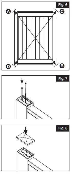 BARRETTE OUTDOOR LIVING 34111486 Vinyl Privacy Gates 9