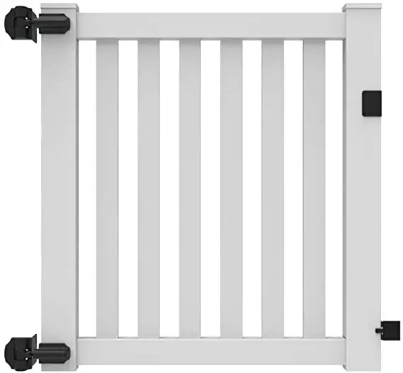 BARRETTE OUTDOOR LIVING 34111486 Vinyl Privacy Gates PRO