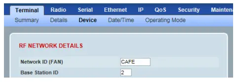 4RF Aprisa SR Data Driven Protected Station - app3