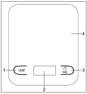 xavax 00095319 STELLA Kitchen Scales 1