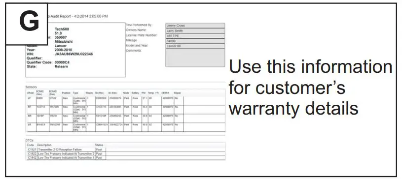BARTEC RS1000 Programmable TPMS Rite Sensor - figure g