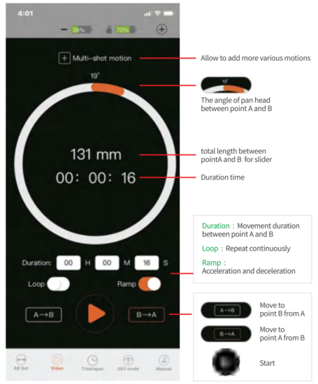 KONOVA KMS 53 Wireless Motorized Camera Slider System - fig12